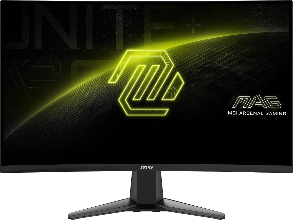 MSI MAG 27C6F 27" FHD 1500R Curved Gaming Monitor, 180Hz/0.5ms HDR Ready