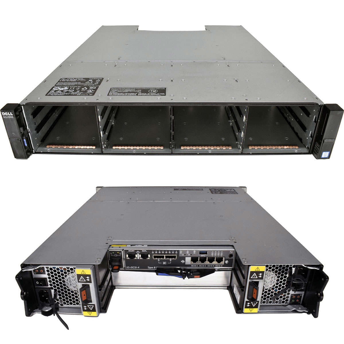 Dell Storage Center SCv2000 1x Controller E15M001 12x LFF 3.5 2x PSU 33K6J