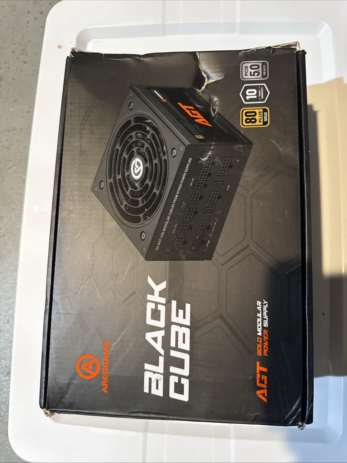 ARESGame 1300W ATX 3.0 PCIe 5.0 Power Supply 80+ Gold Fully Modular