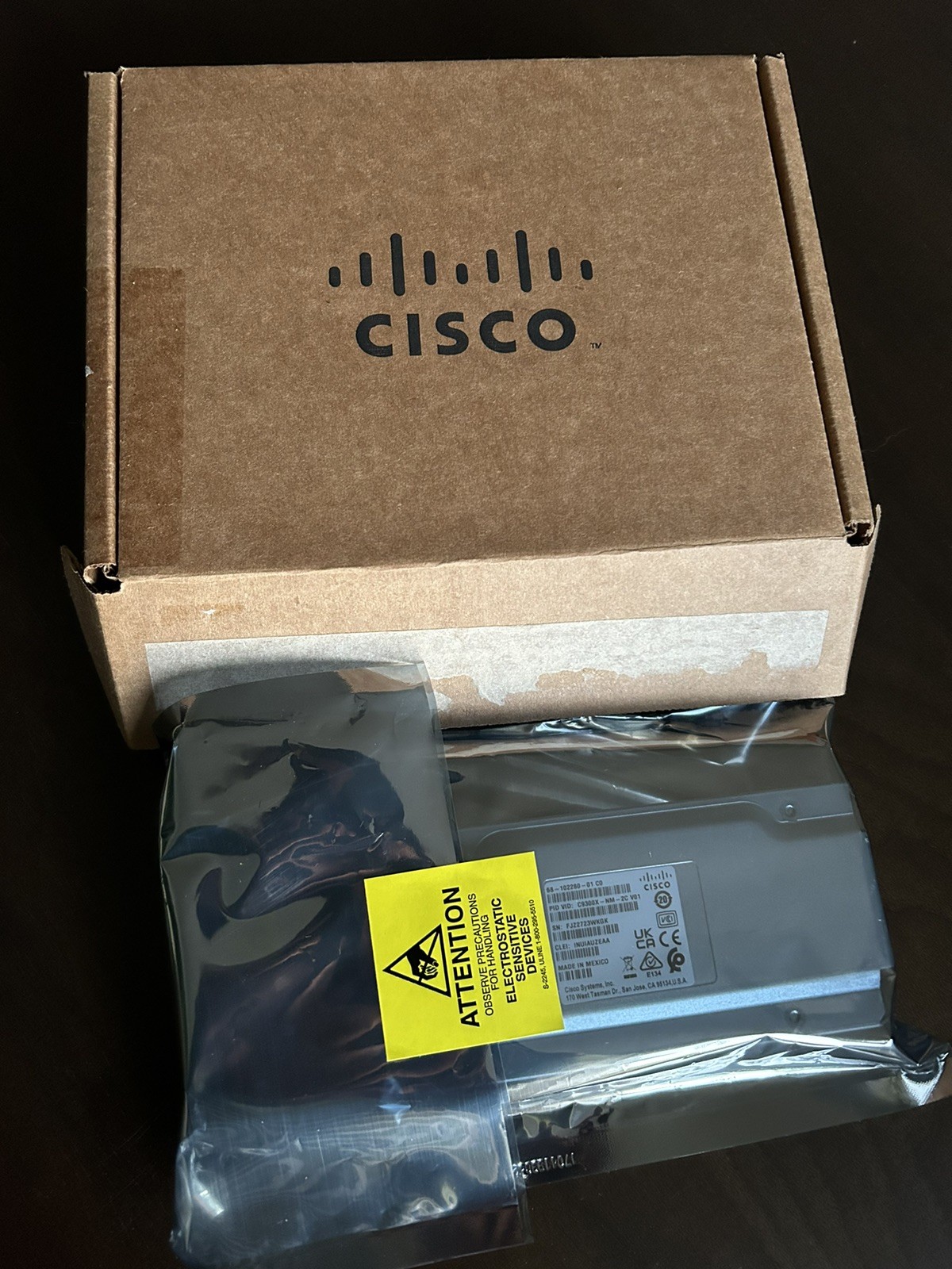 New Open Box Cisco C9300X-NM-2C-M 2 Port 100GE Network Module C9300X-NM-2C
