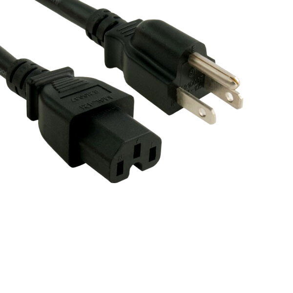 Lot 10pc AC Power Cord Cable NEMA 5-15P/C15 for Cisco HP Network Kettle Griddle