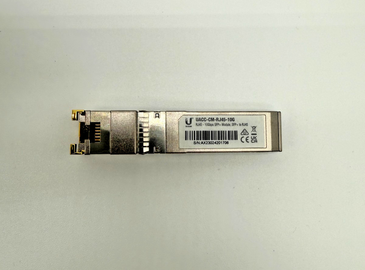 (LOT OF 9) Ubiquiti UACC-CM-RJ45-10G - 10GBASE-T SFP+ RJ45 Copper 30m - USED