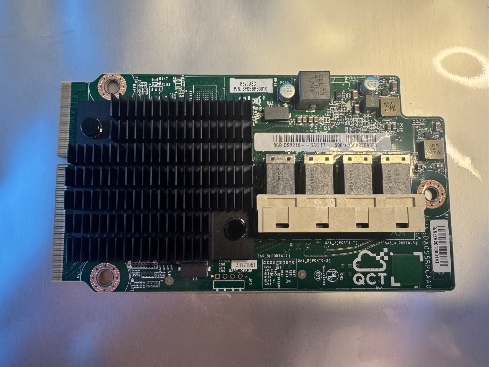 QUANTA CLOUD TECHNOLOGY QCT QS3216 S5B QS-3216 P/N: 3FS5BPB0010