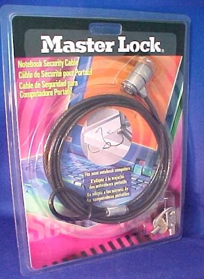 Master Lock Notebook Laptop Computer Security Cable Model 64032A Brand New 