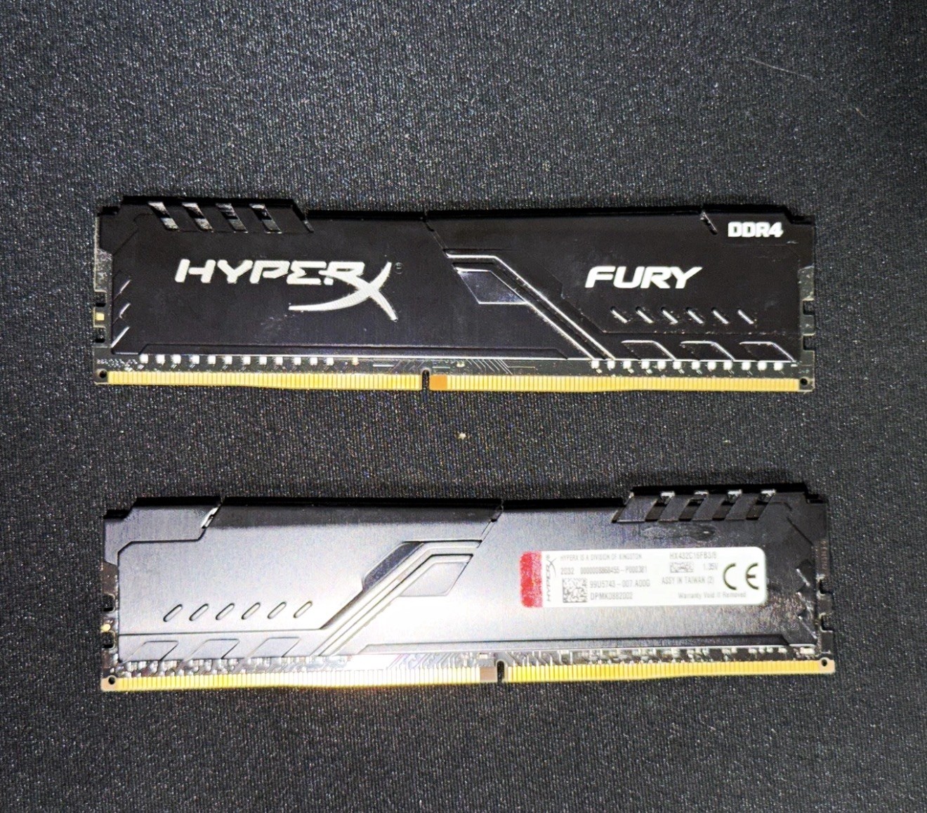 HyperX FURY DDR4 16 GB (2x8) SDRAM DIMM Desktop Memory RAM 2x Modules 288-Pin
