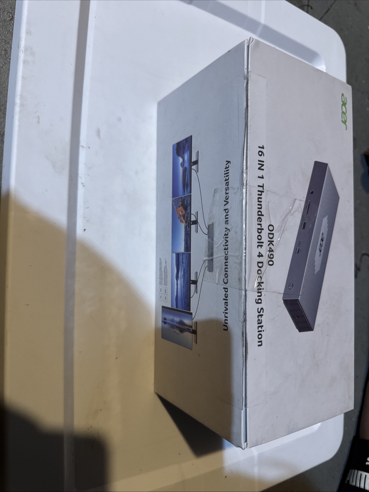 Acer ODK490 16-in-1 8K Thunderbolt 4 Docking Station NEW UNSEALED