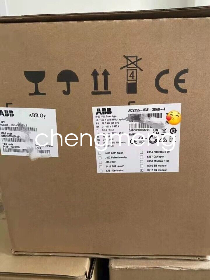 1pc ABB ACS355-03E-38A0-4 frequency converter 3PH 18.5KW