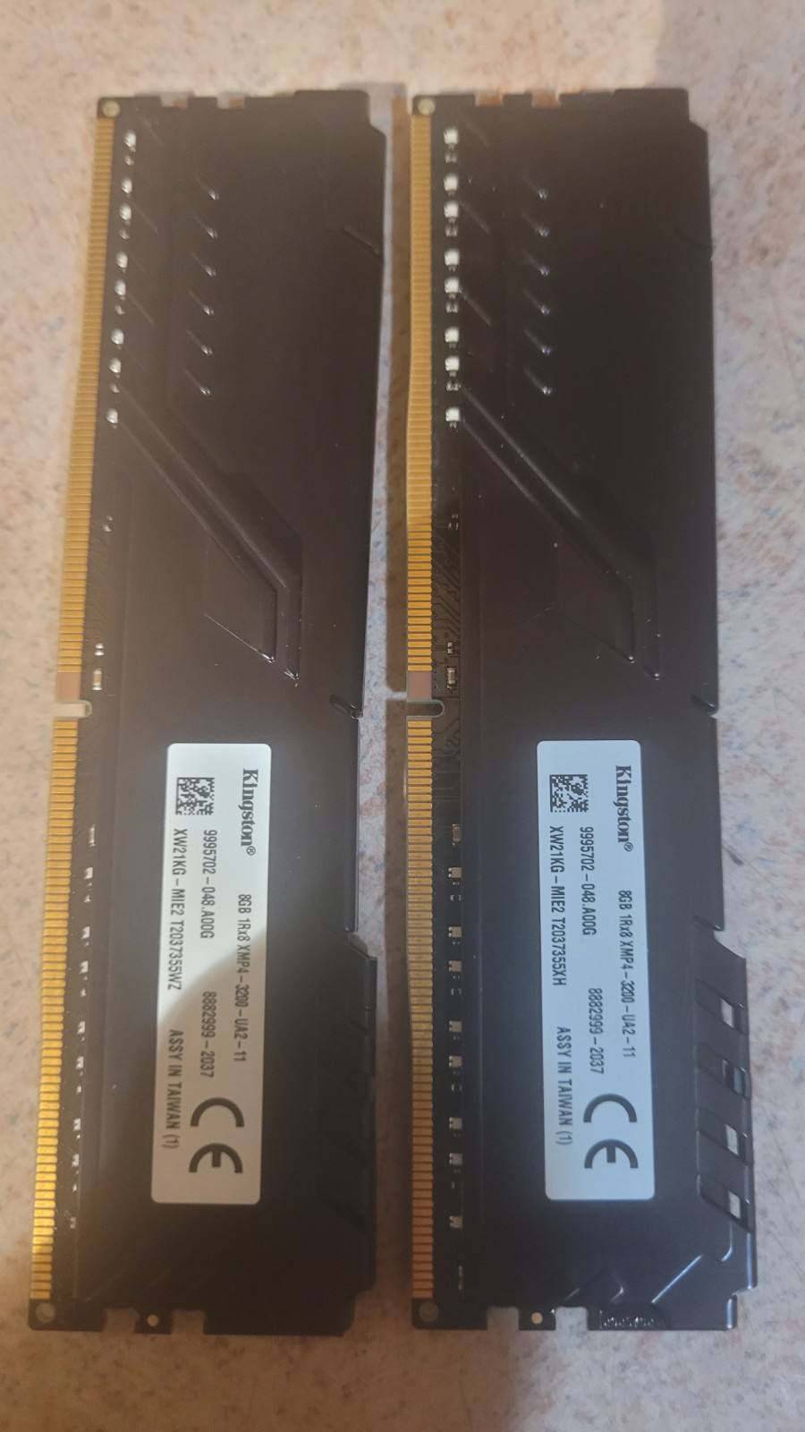 Kingston Hyper  Fury 16GB 2Rx8 Desktop  RAM DDR4