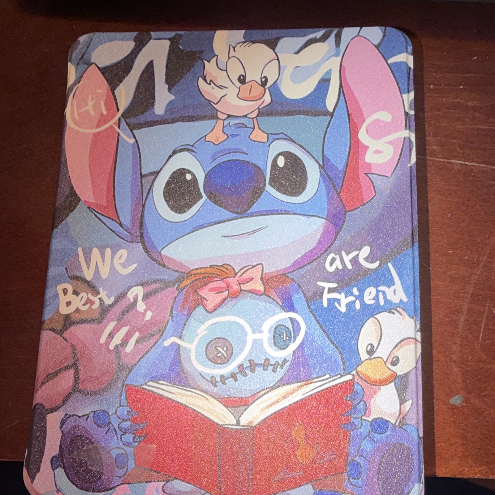 Stitch Lilo & Stitch Disney Folding Folio Tablet Case 360° Rotating Stand