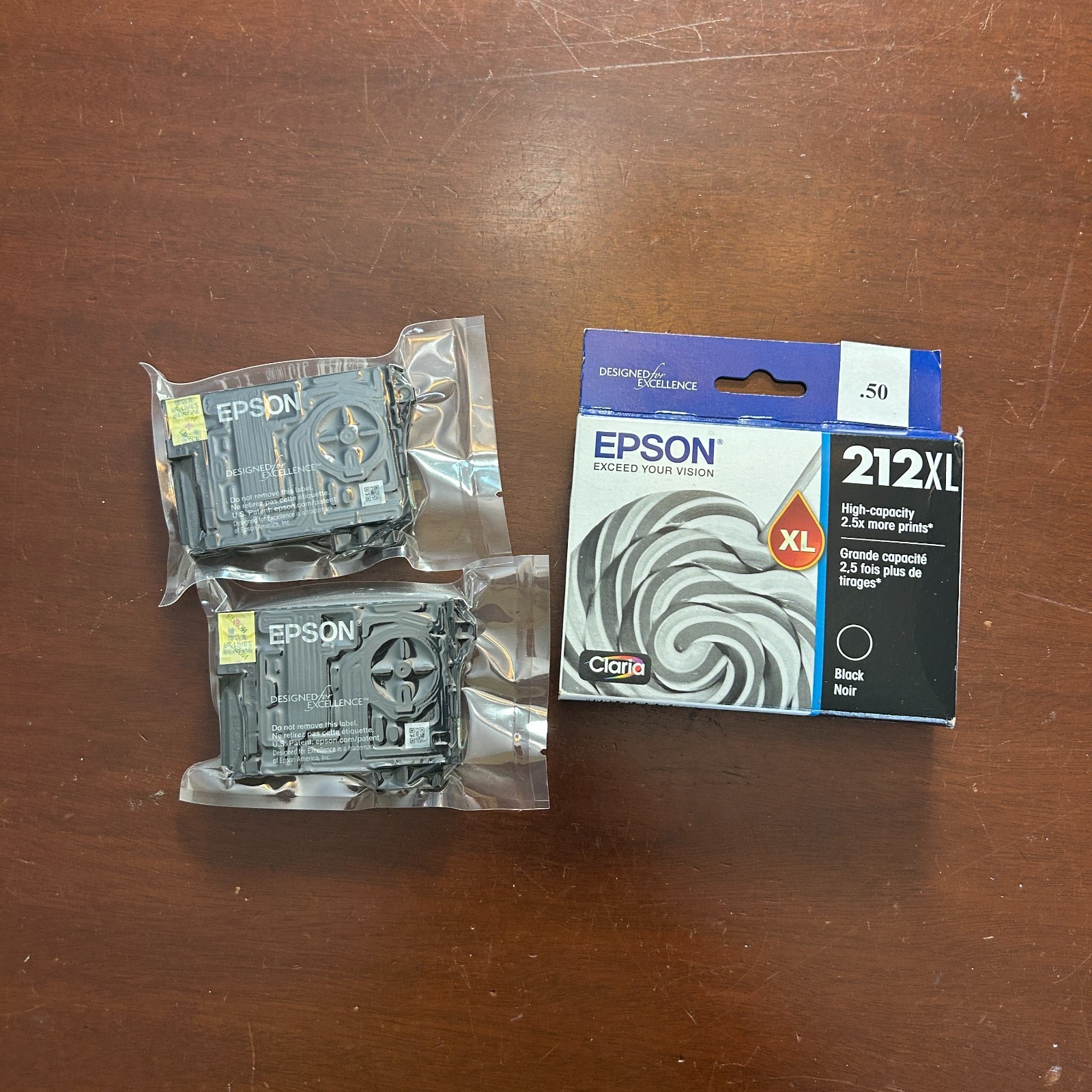 Genuine Epson 212XL High Capacity Black Ink Cartridge T212XL120 Exp 12/2026