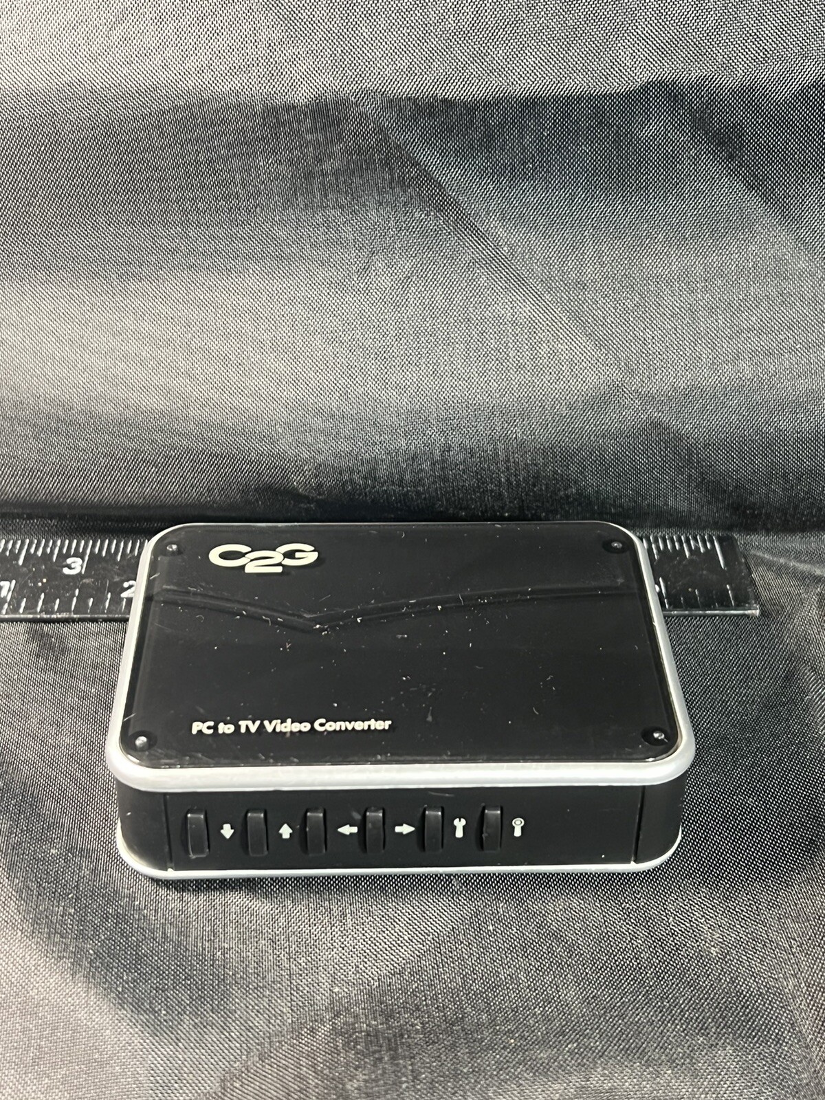 C2G 29548 VGA to Composite PC-TV Video Adapter Black (missing power adapter)