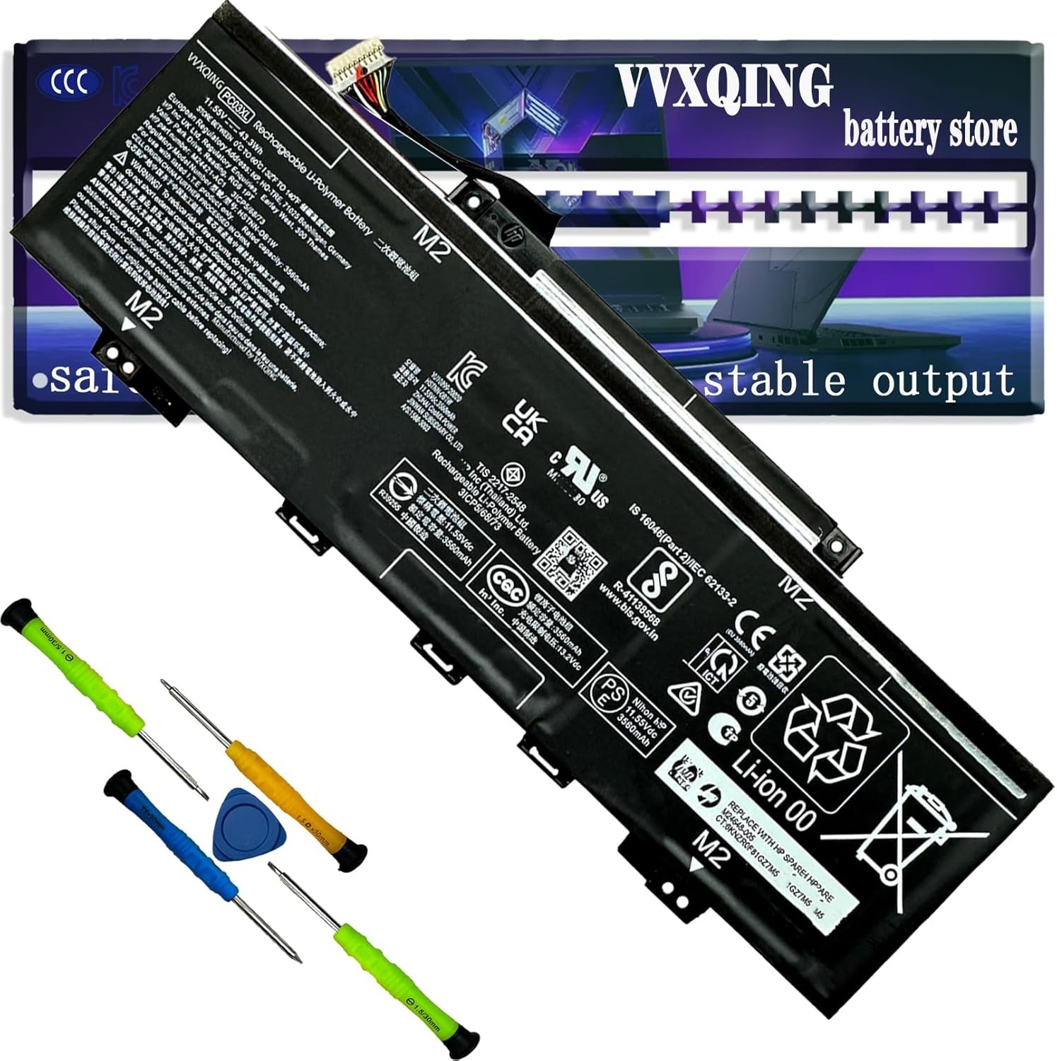 PC03XL M24648 005 Battery for HP Pavilion x360 14 15 14 DY 14 BA 14 CD 14 dw 15