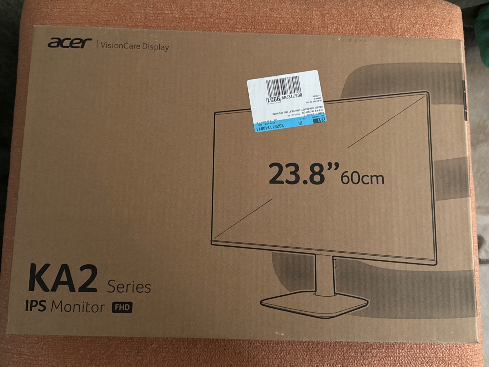 Acer Model KA2 Series Monitor