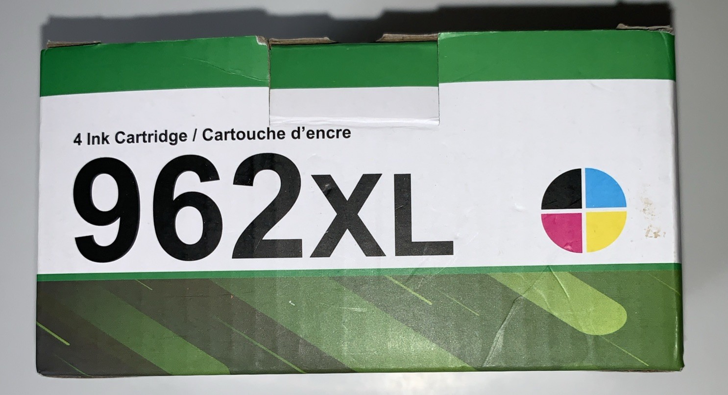 NEW 4PCS Replacement HP 952XL Combo Pack 4 Ink Cartridges - High Yield