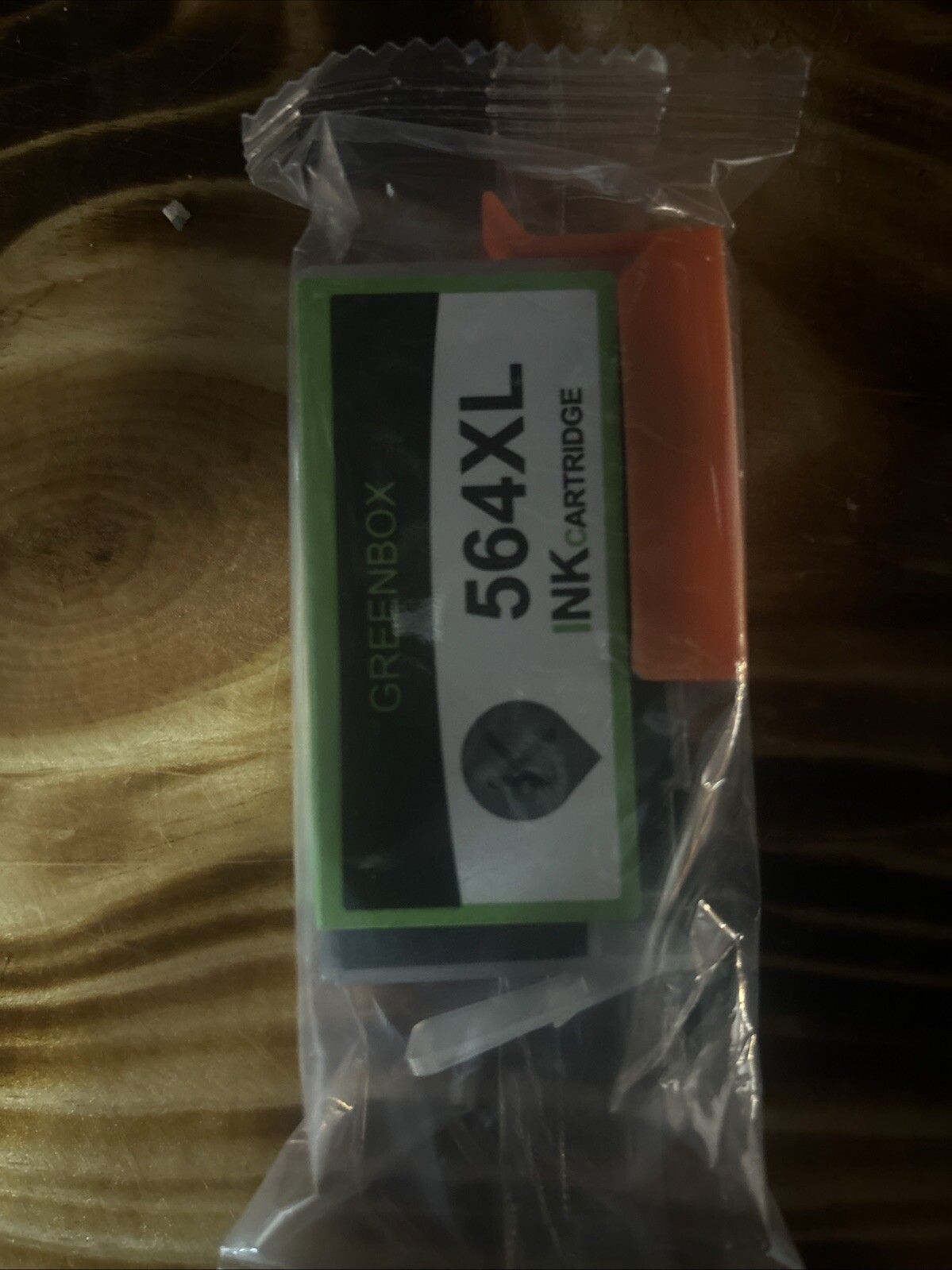 Green Box 564XL K Black Ink Cartridge New Sealed No Box