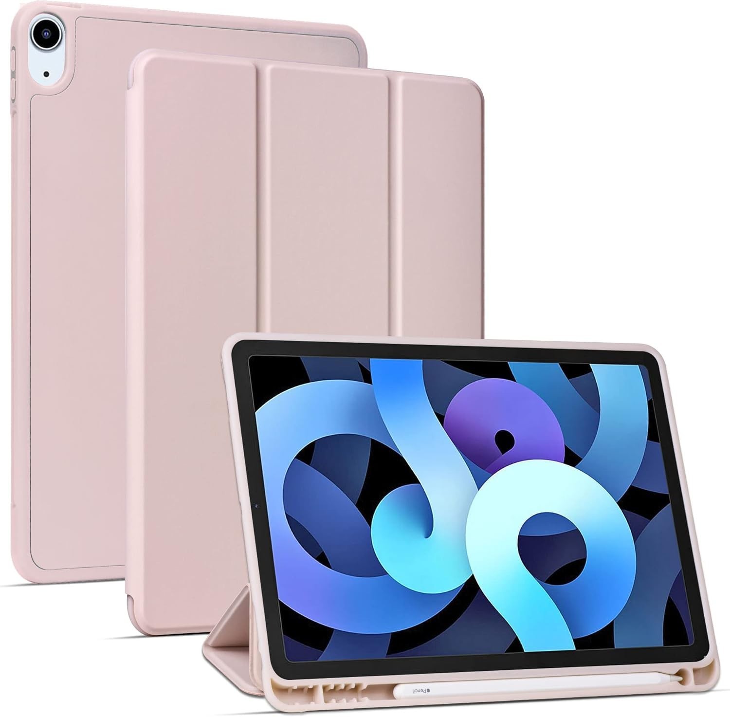 For iPad Air 4/5th Gen 10.9 Case Full Body Protection Shockproof,Auto Wake/Sleep