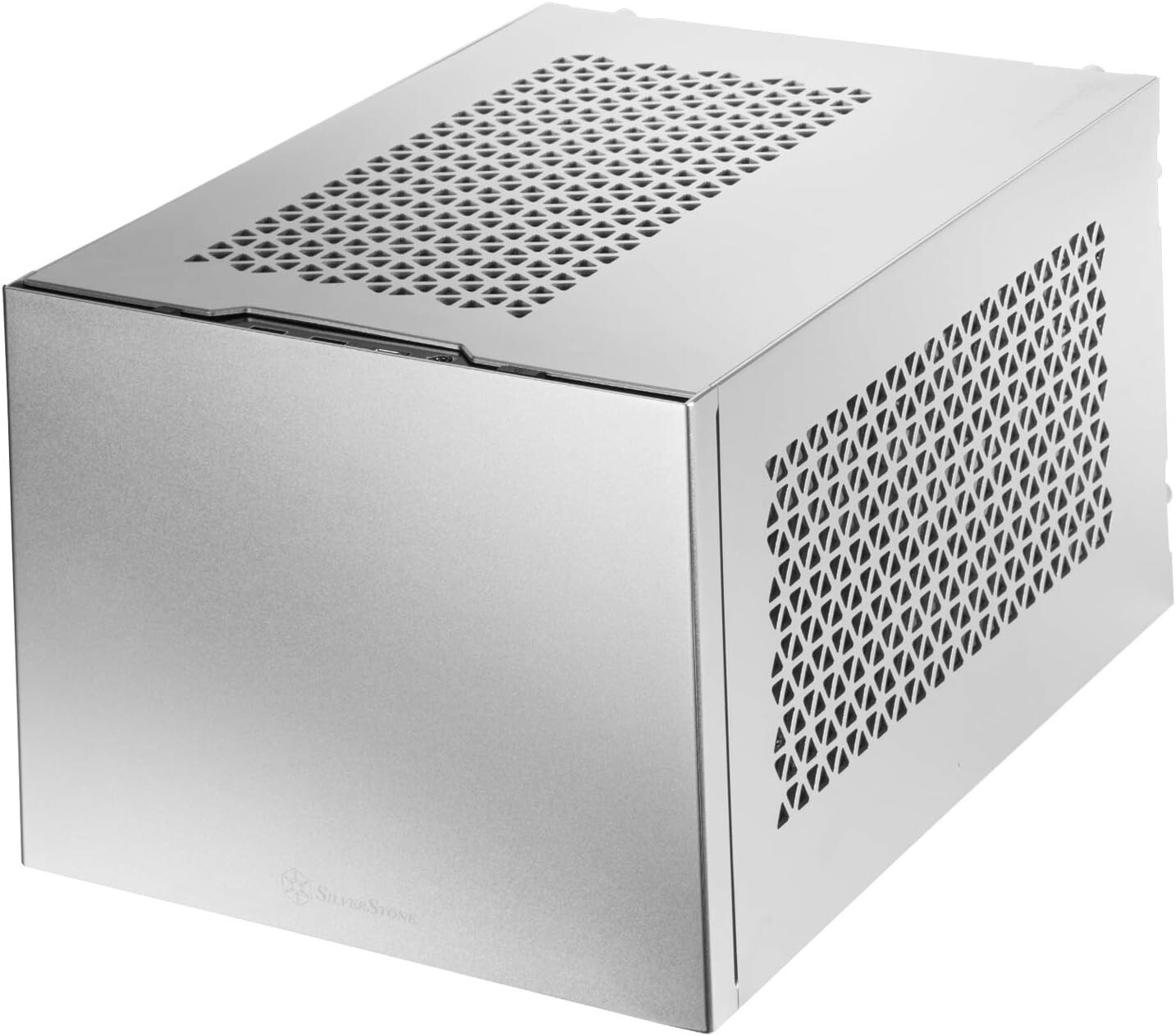 Silverstone SUGO 15, SG15, Silver, Mini-ITX, Aluminum, Supports 3 Slot