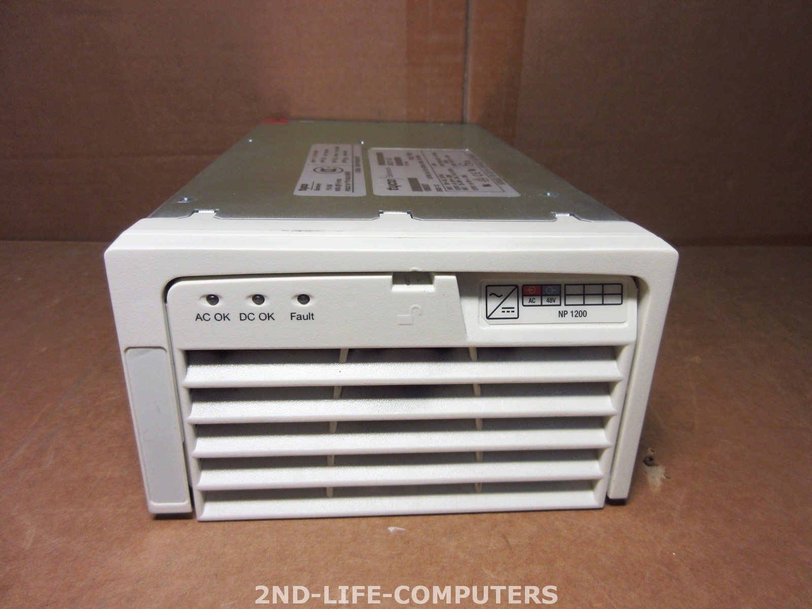 MCDATA 108993507 Tyco Electronics 1200W 120V-240V vz PSU FROM INTERPID 6140