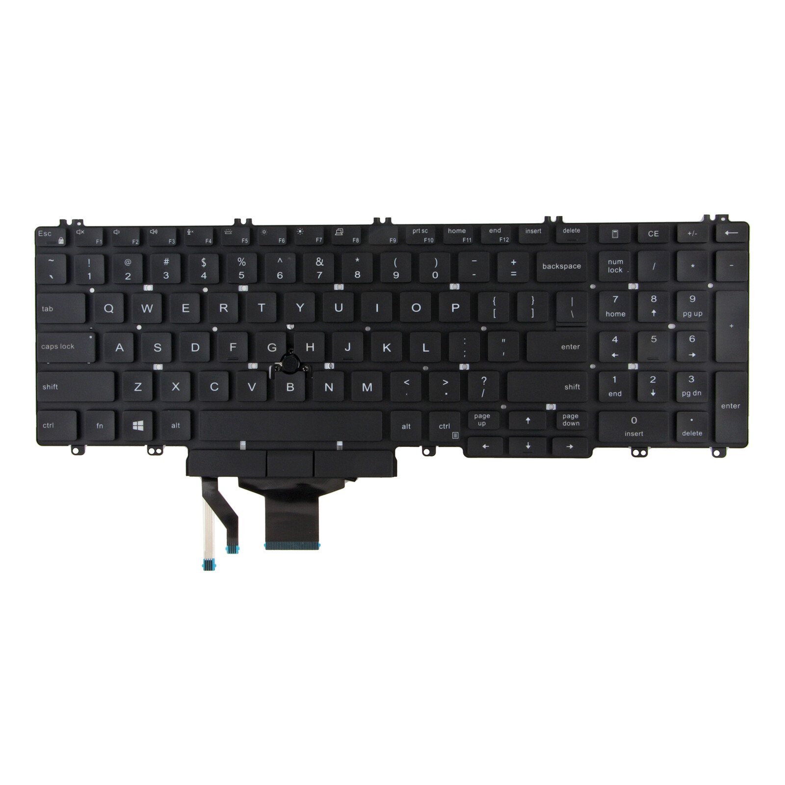 New US Keyboard with Backlight/Pointer For Latitude 5500 5501 5510 5511 0MMH7V
