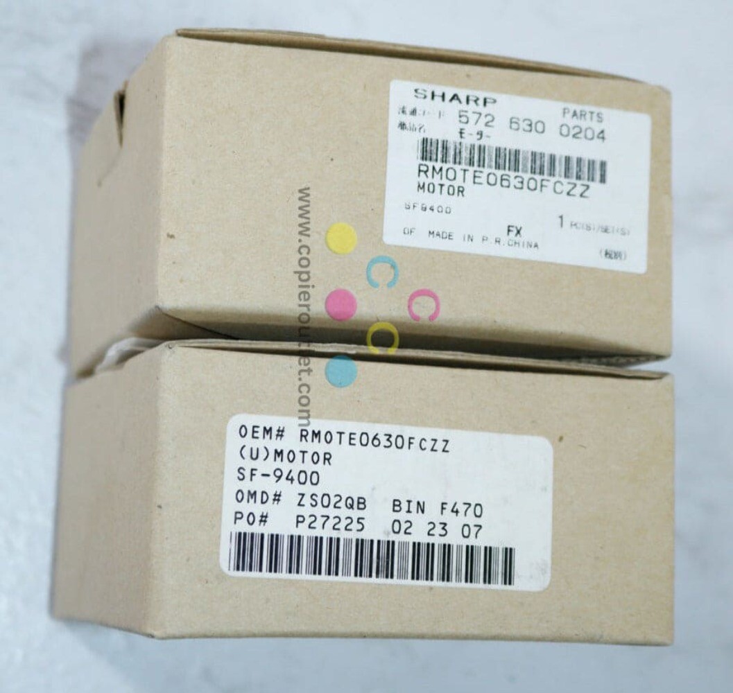 2 OEM Sharp DC Cooling Fans 572 630 0204,RMOTE0630FCZZ(NMB 3110NL-05W-B60)