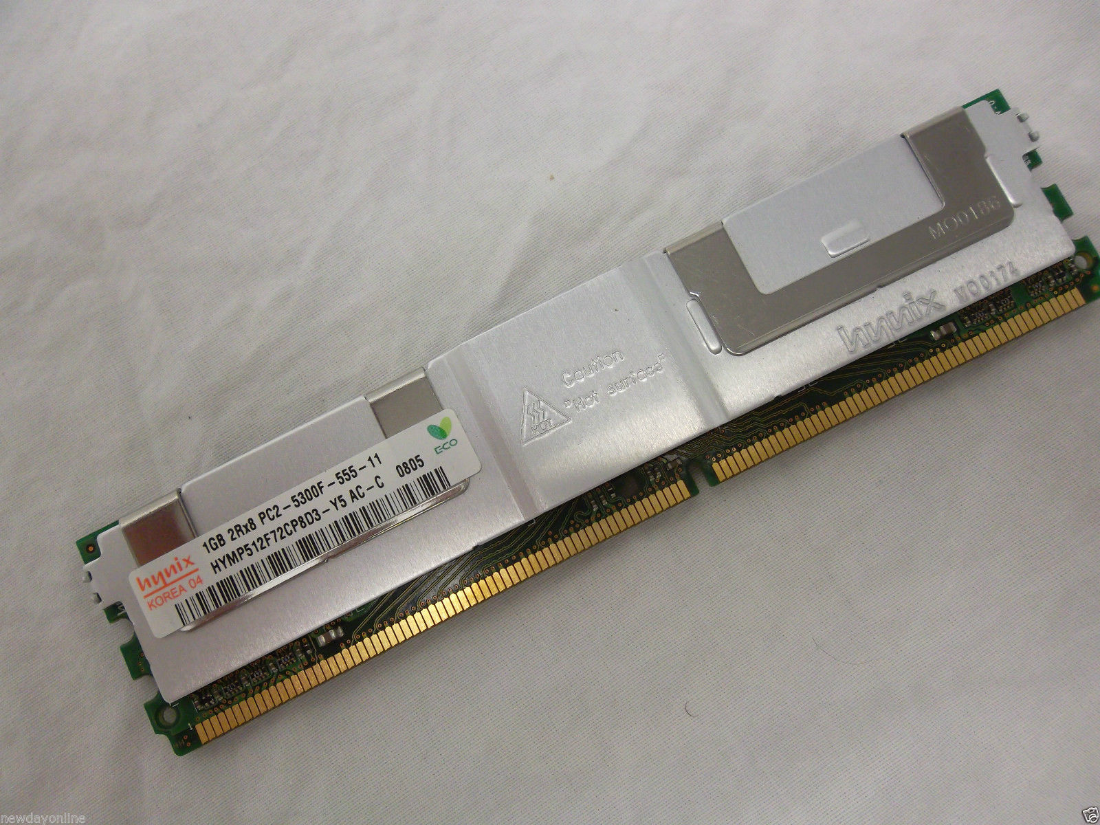 HYNIX 1GB PC2-5300F-DDR2 667MHz ECC Memory HYMP512F72CP8D3​-Y5 Server Apple Mac