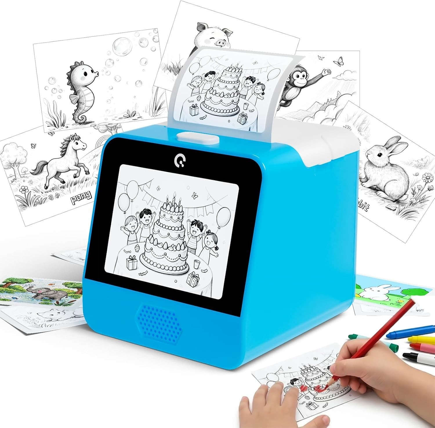 Safe & Private Voice-Activated Sticker Printer