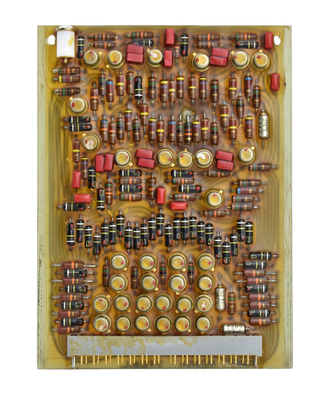 NASA Apollo Saturn Rocket Instrument Unit Telemetry Multiplexer Circuit Board