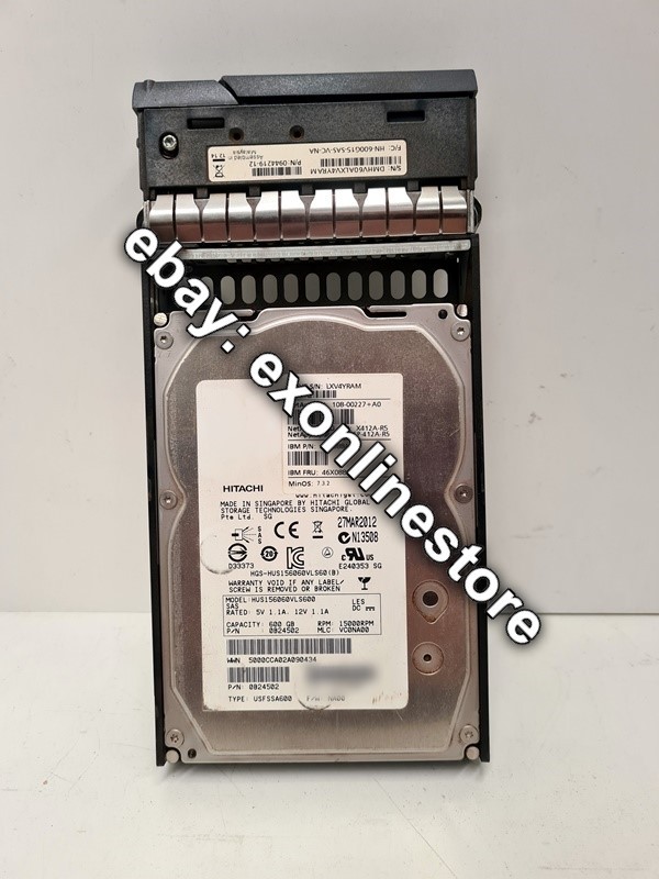 X412A-R5 - NetApp 600GB 15KRPM 3.5" SAS HDD (ALT: 108-00227+A0)