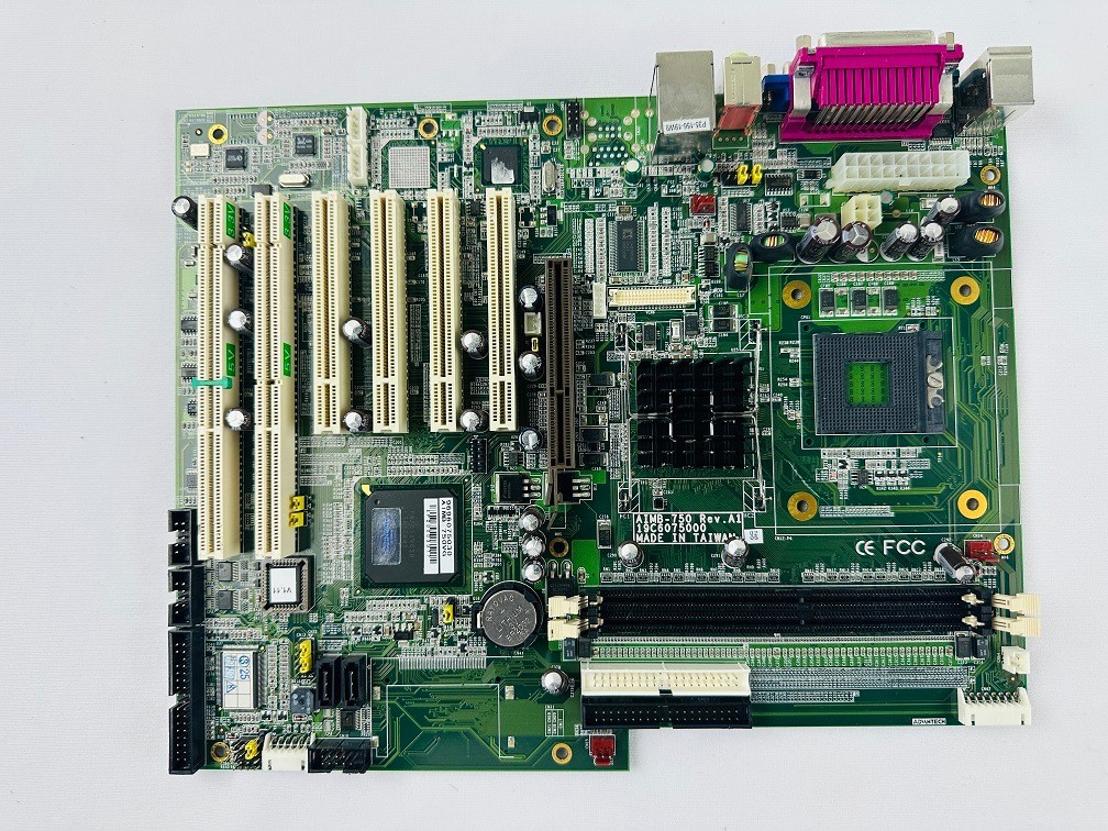 Advantech AIMB-750 Rev A1 19C6075000 AIMB-750VG Motherboard