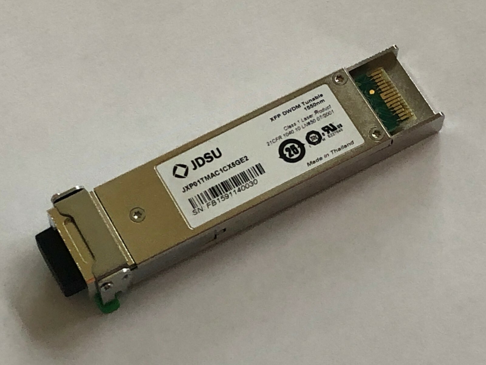JDSU JXP01TMAC1CX5GE2 XFP-10G-ZR 80km 1550nm Tranceiver GBIC New