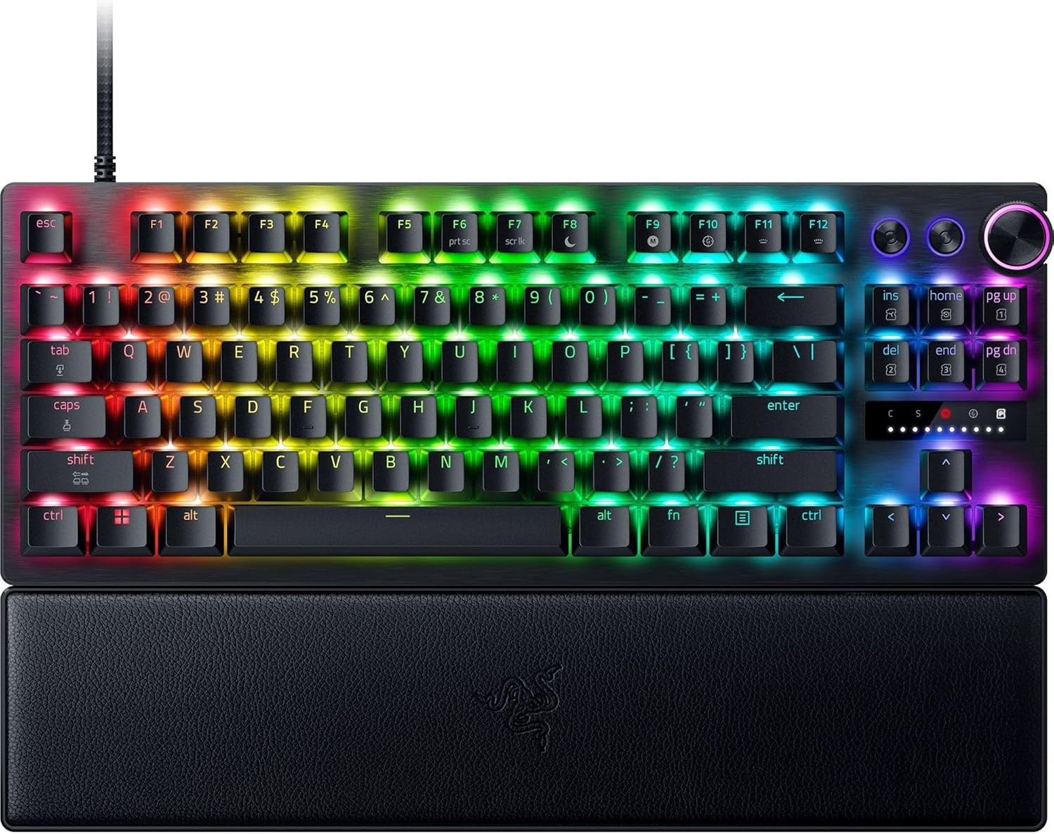 Razer Huntsman V3 Pro 8KHz TKL Wired Keyboard Black Certified Refurbished