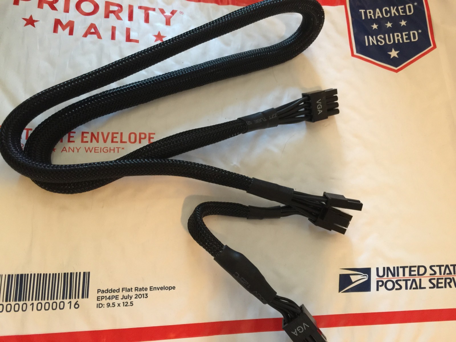 EVGA  8 PIN TO dual 8+6 PCIE VGA Power  Cable for SuperNOVA 750  850 G+ G3 G5 B3