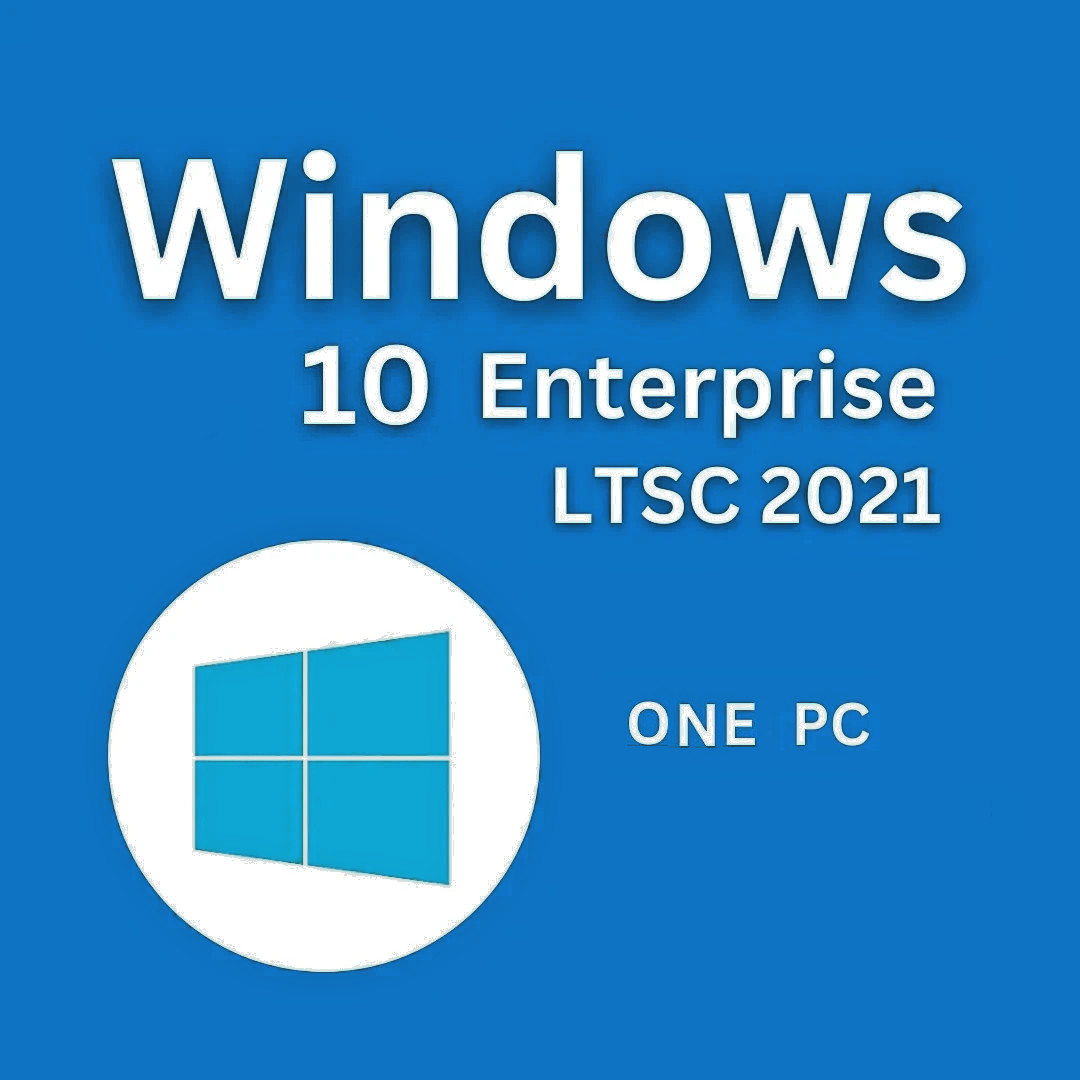 Windows 10 Enterprise LTSC 2021 Valid Microsoft Key - Single on a USB Device