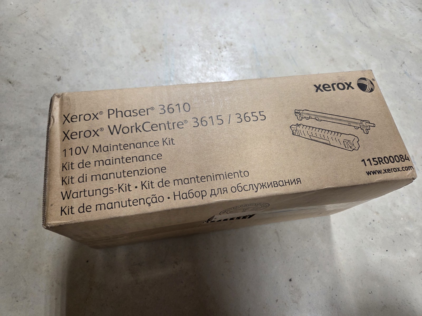 Xerox 115R00084 Fuser Maintenance Kit - 200K - 110 / 120 Volt Phaser 3610