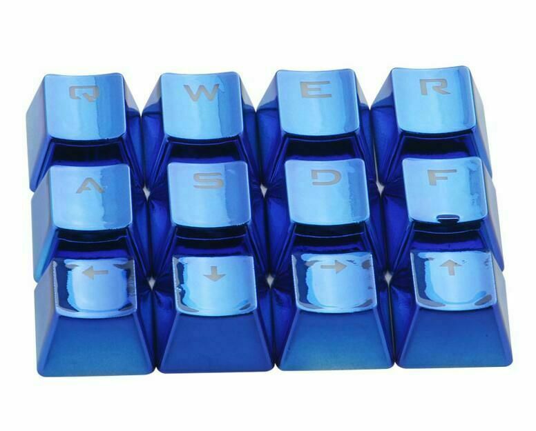 WASD Electroplat Keycaps For Cherry MX Mechanical Keyboard 12KEY With Key Puller