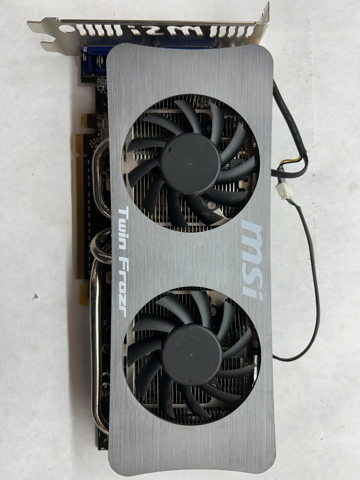 MSI NVIDIA GEFORCE GTS 250 1GB N250GTS TWIN FROZR 1G OC TESTED + WORKING (SC)