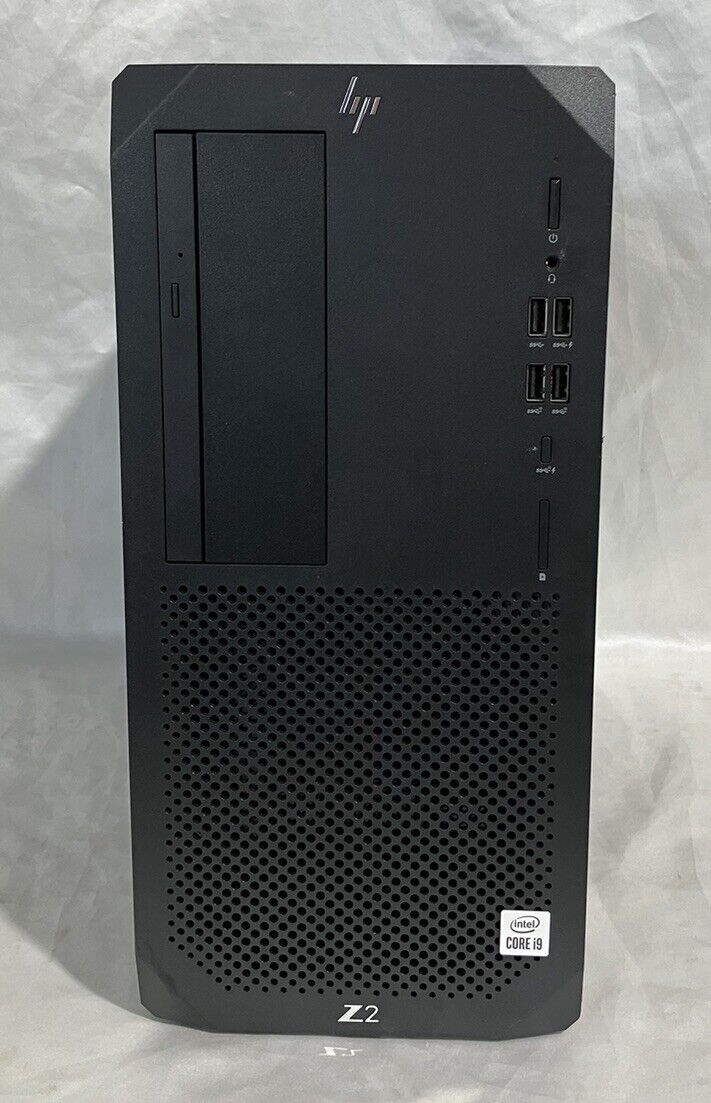 HP Z2 TOWER G5 Workstation Core i9 10th Gen 64gb Ram 500gb NVME No OS -POWERS ON