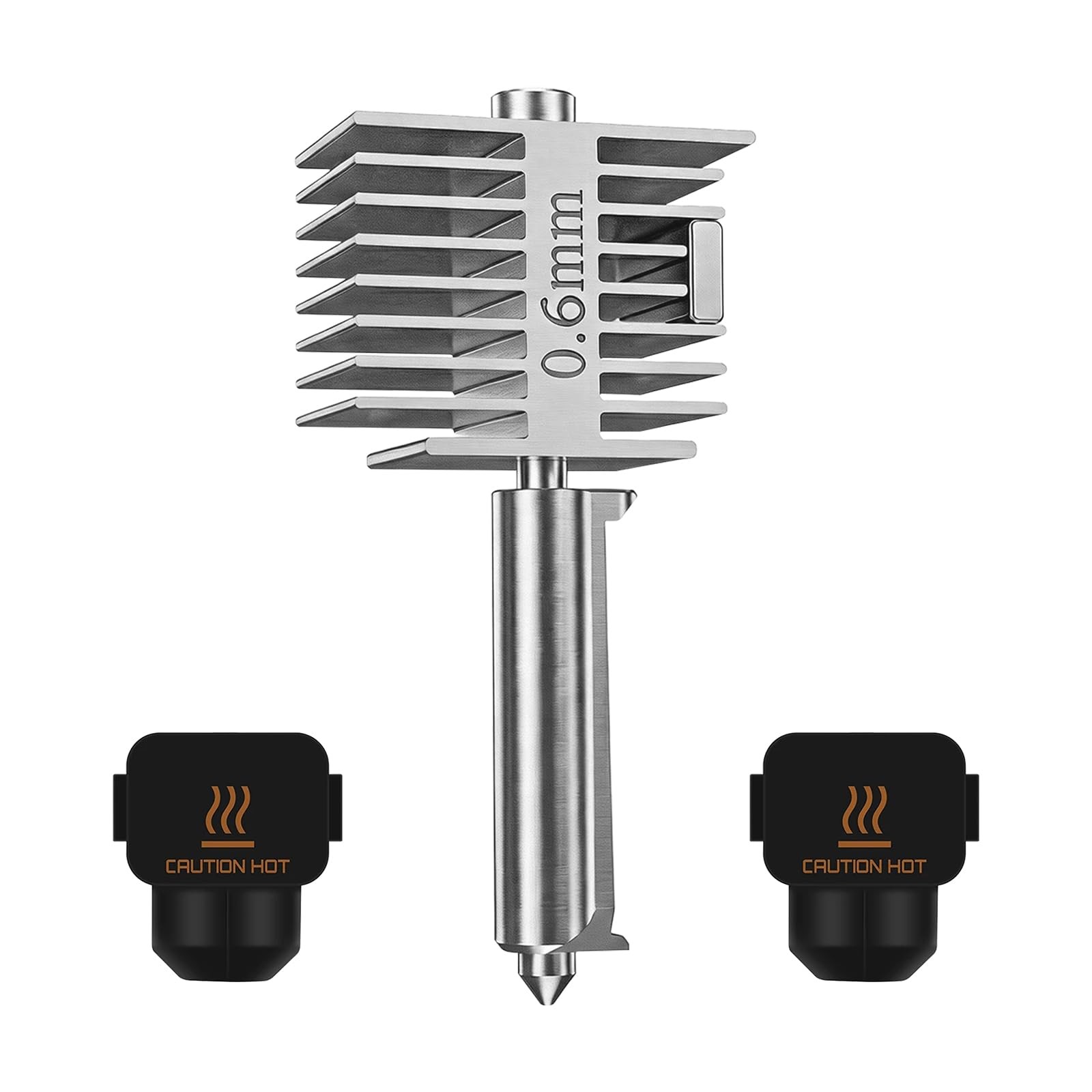 1-Pack 0.6mm Hotend 2.0 Upgrade for Bambu Lab A2L/A1/A1 Mini, All-Metal Harde...