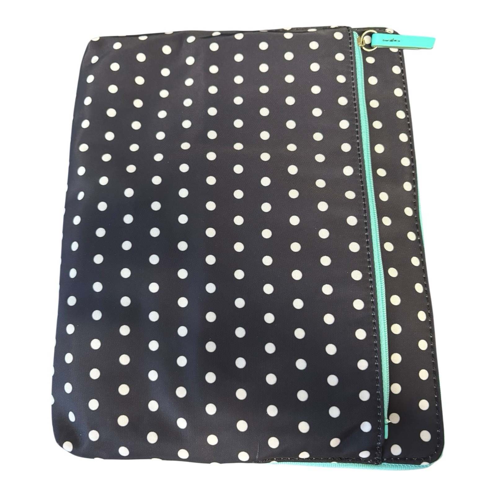 Fossil iPAD Case Black W White Dots Tablet Sleeve Fits iPAD 2 3 4 #SL4560104 New