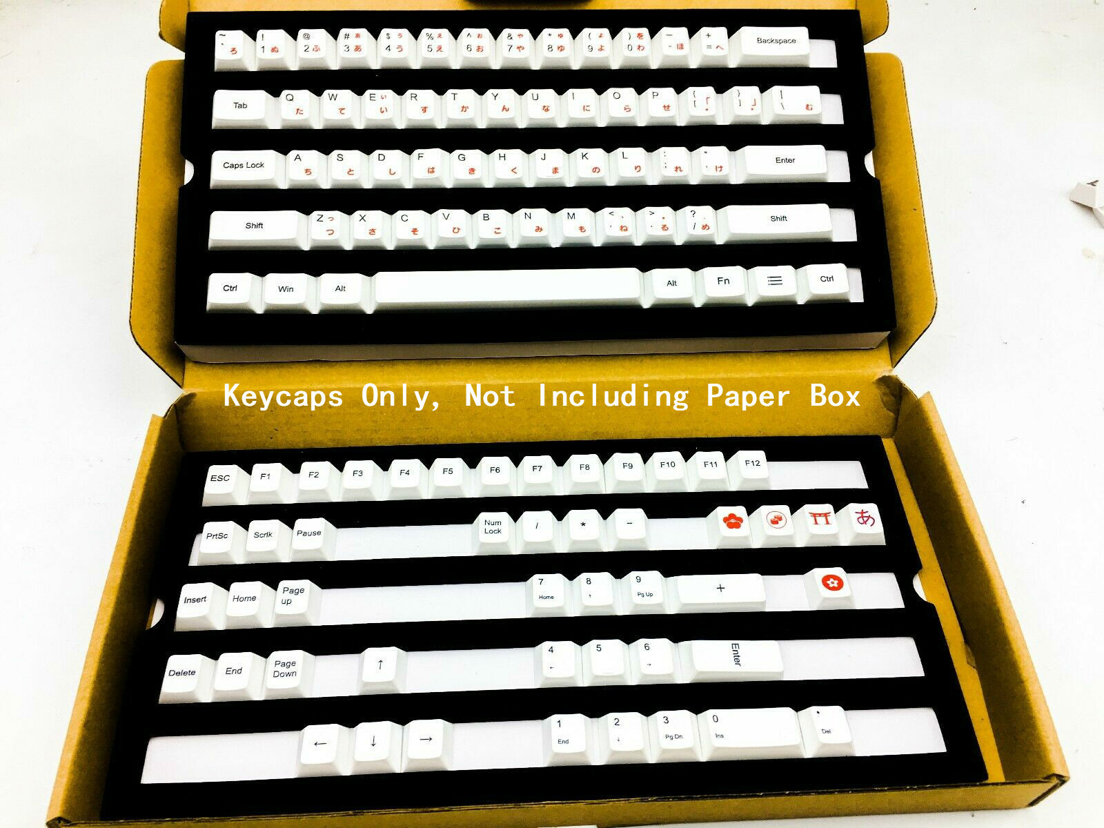 104 Key Japanese Korean Russian Dye-Subbed Keycap Keycaps for Cherry MX Keyboard