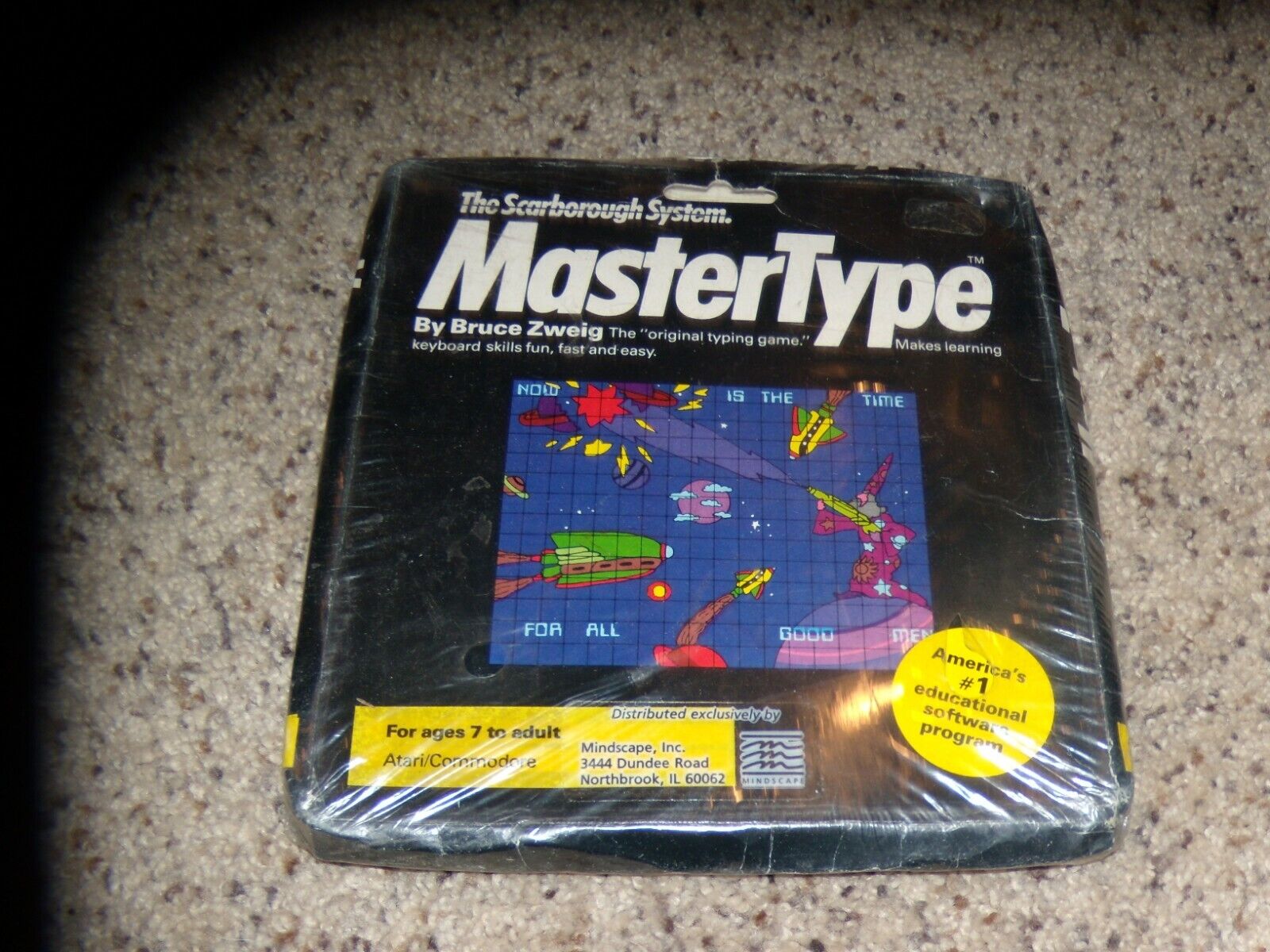 MasterType Atari/Commodore 64 Sealed in Box
