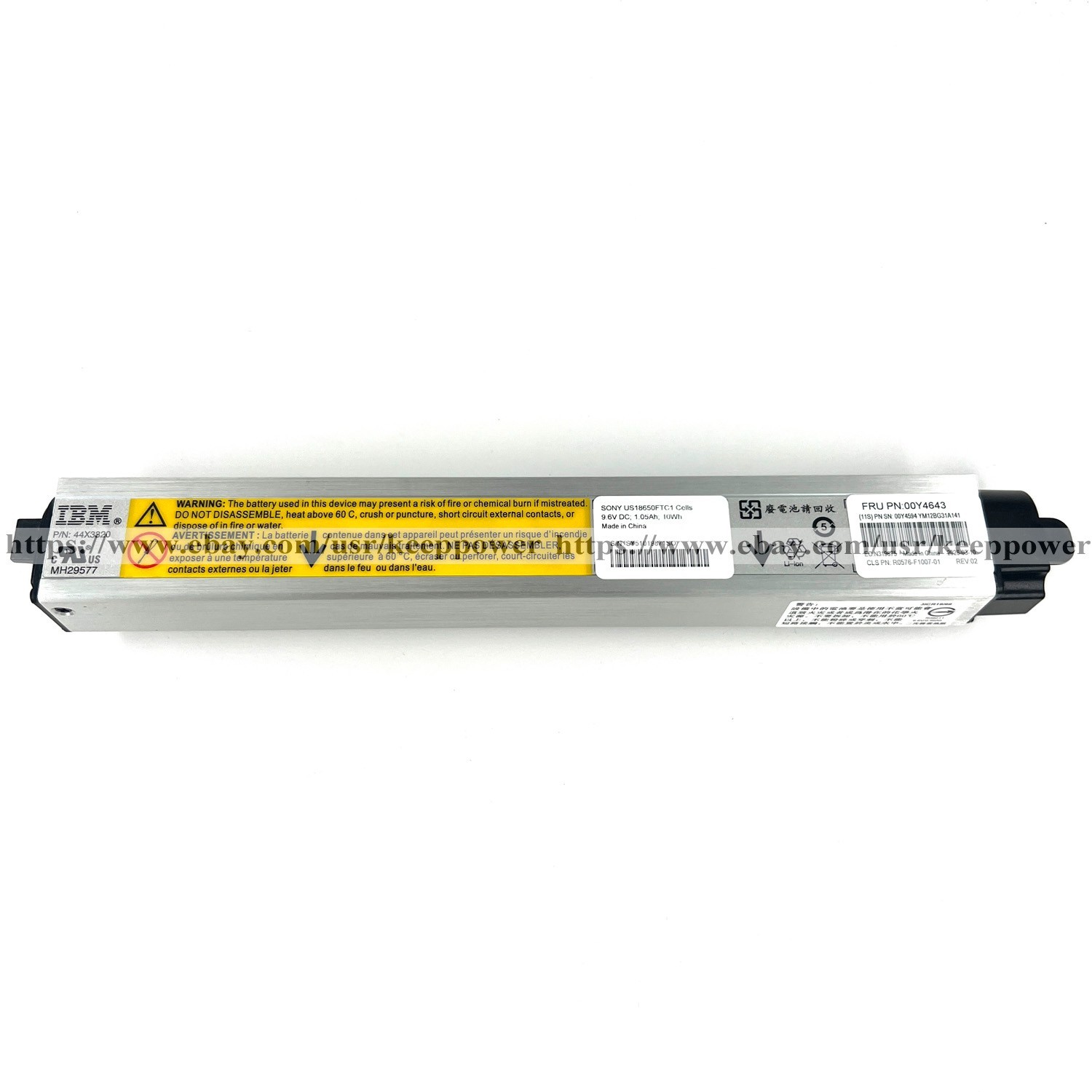 2026 00Y4643 Battery For IBM Storwize V3500 3700 5000 BBU Module 44X3230 00Y4594