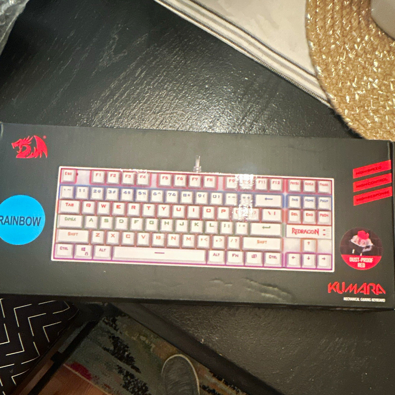 Redragon KUMARA K552-WR Mechanical Wired Rainbow Wired Keyboard
