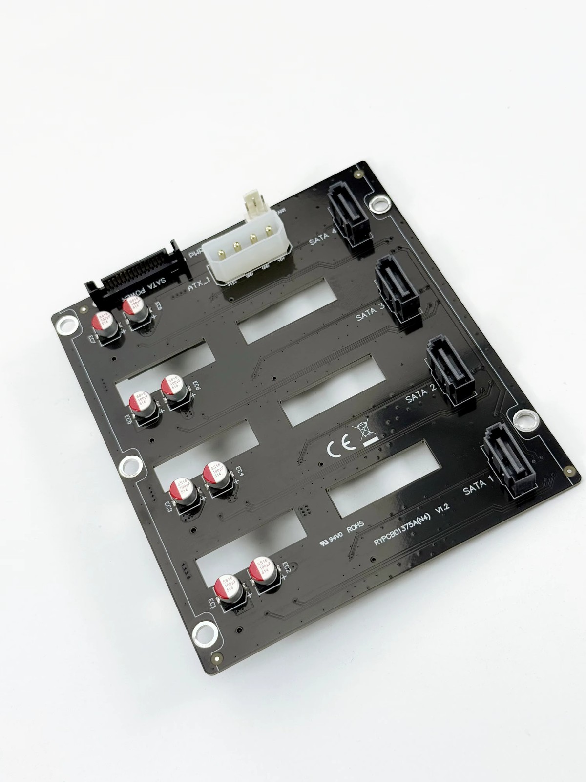 JONSBO N4 Hot-Swap Hard Drive Backplane SATA HDD NAS Case Server