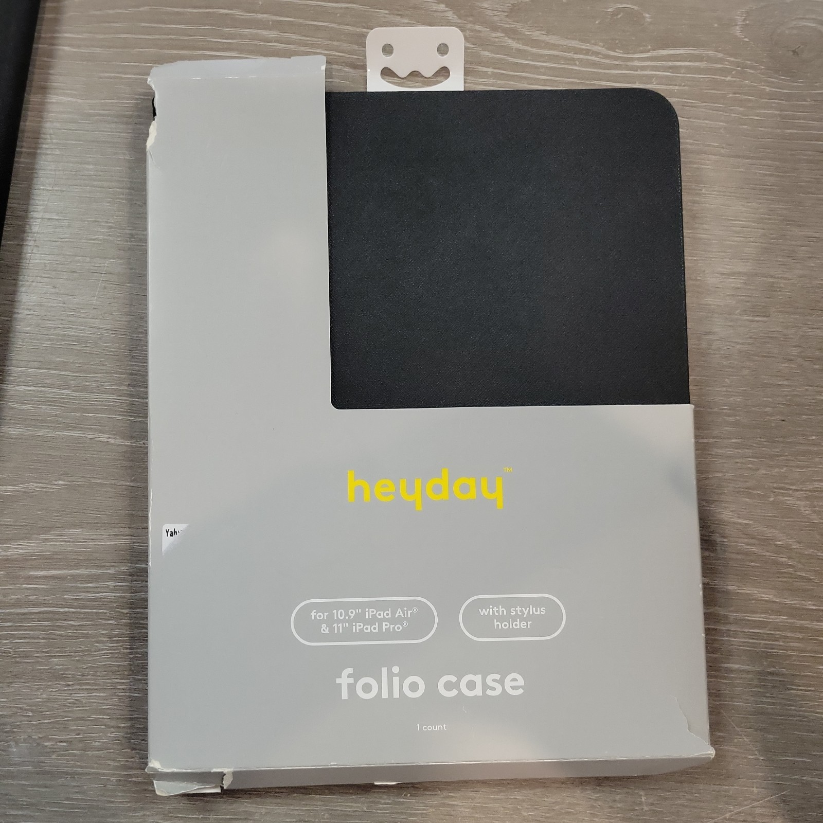 Heyday Black Tablet Case For 10.9”ipad Air & 11 In” Ipad Pro.