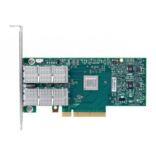 Dell MCX354A-FCBT Mellanox 40/56GbE PCIe3.0 x8 8GT/s Dual-Port Card