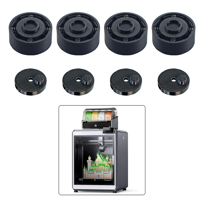 3D Printer Accessories Shock Absorbing Cushioning Feet Pads Set for K2 PLUS