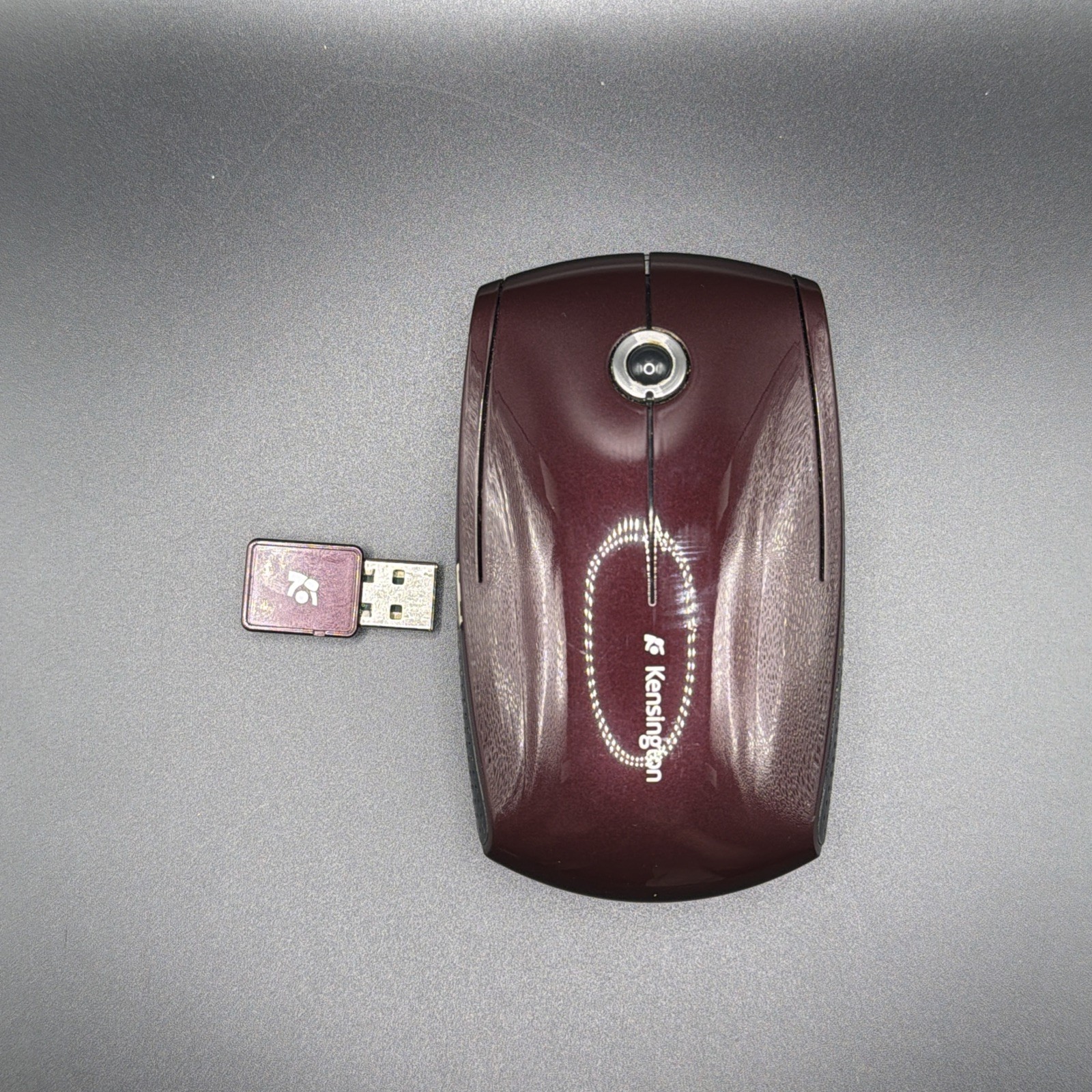 Kensington SlimBlade Media Mouse - With USB Receiver Tested Rare