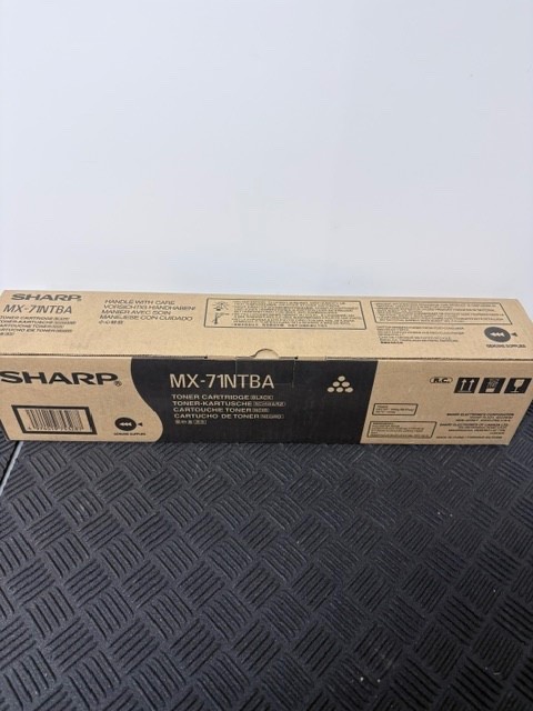 Genuine SHARP MX-71NTBA  BLACK  Toner Cartridge