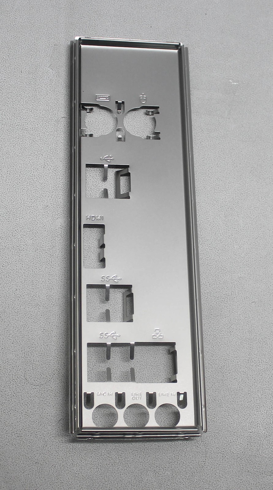 13020-02977900 Asus Io Shield For B250 Mining Expert "GRADE A"
